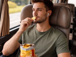 O que levar para comer em uma viagem de ônibus?